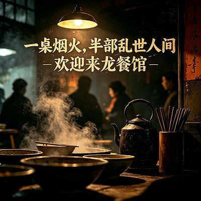 一桌烟火,半部乱世人间:欢迎来龙餐馆有声小说