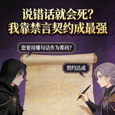 说错话就会死？我靠禁言契约成最强有声小说