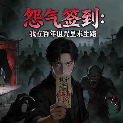 怨气签到：我在百年诅咒里求生路有声小说